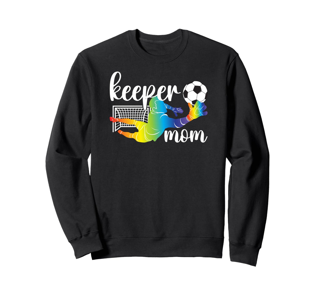 Soccer Keeper Mom Soccer Sweatshirt - Custom Art Print for Adults