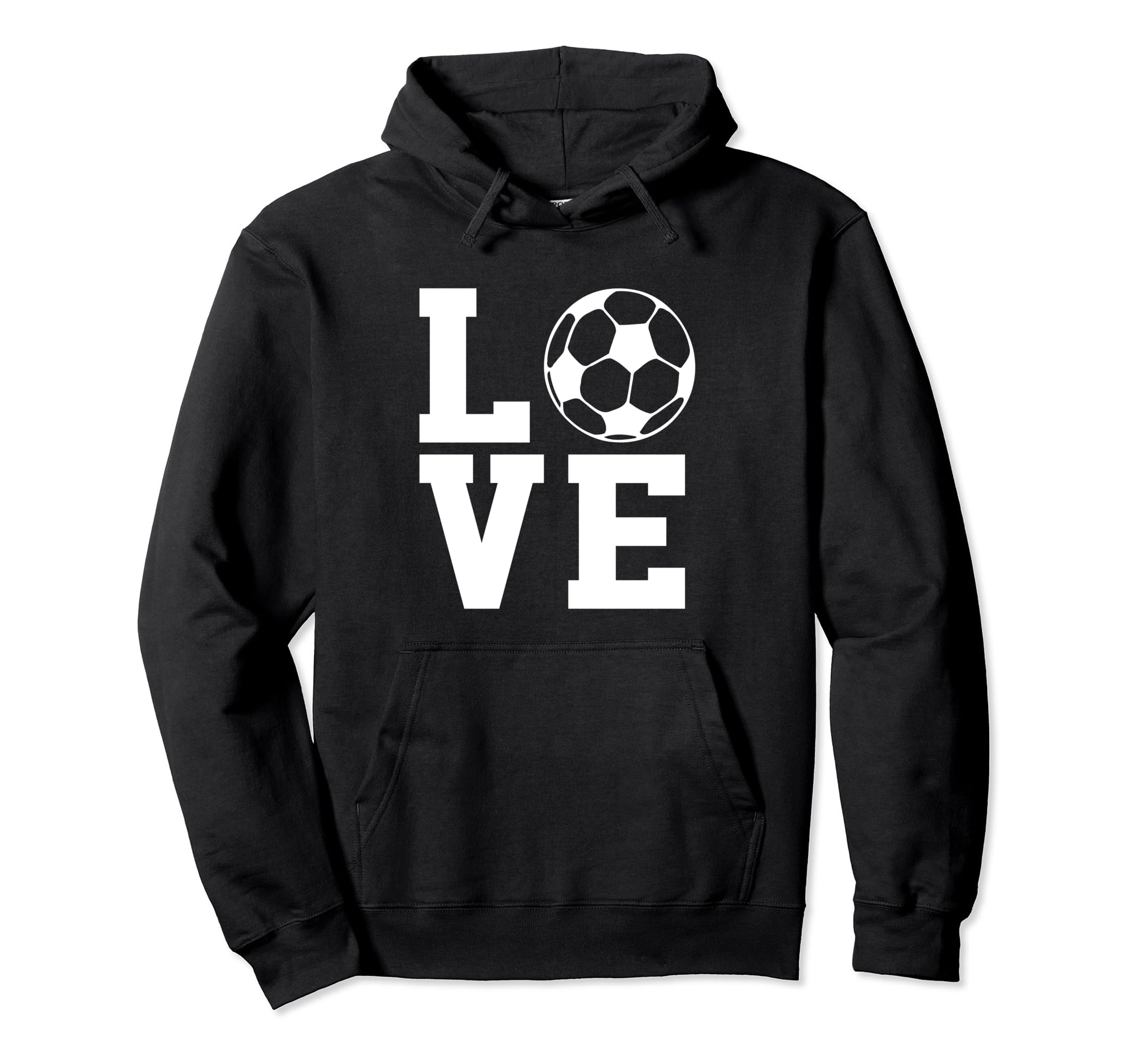 Love Soccer I Love Soccer Sport Player Funny Hoodie - Unique Graphic Unisex