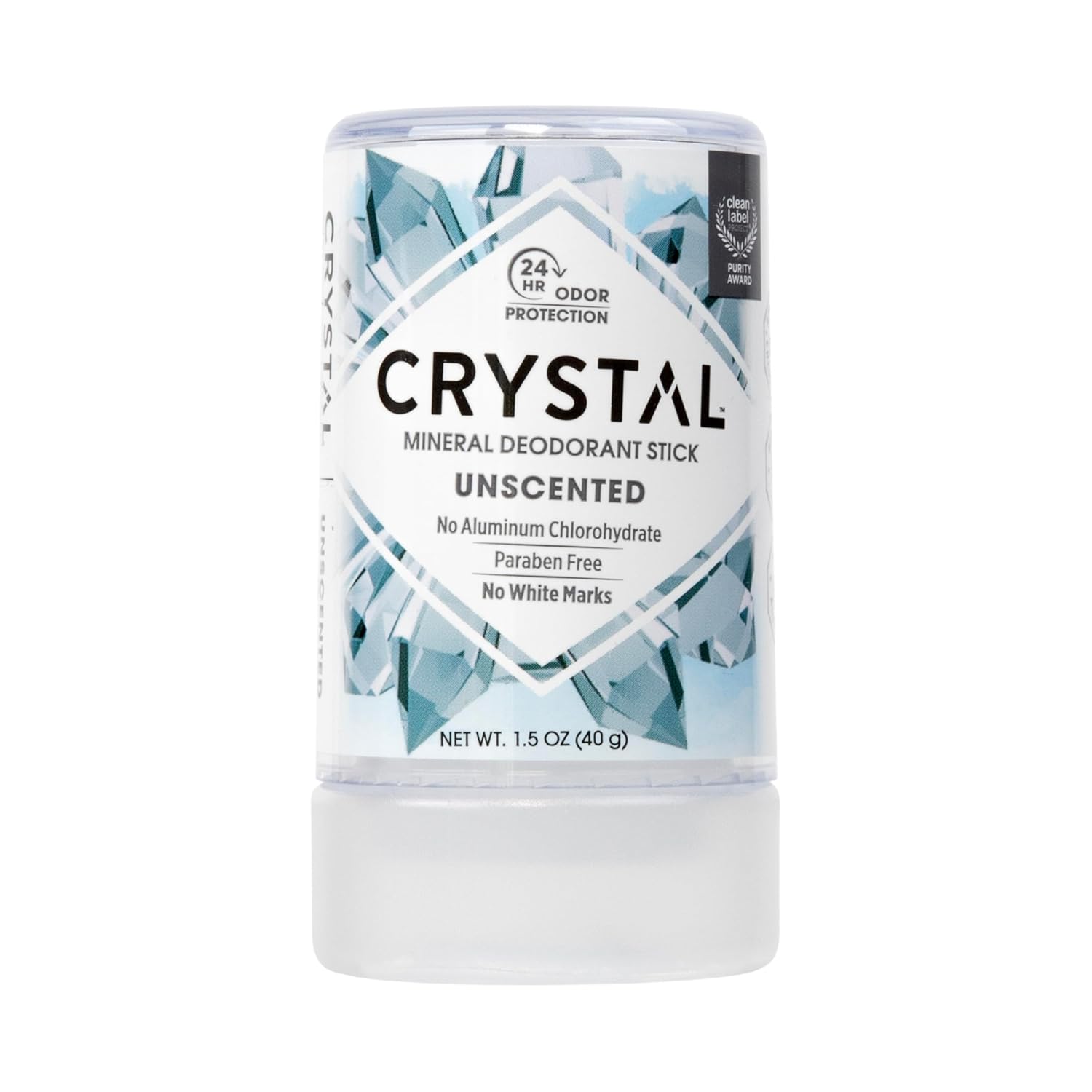 Crystal Travel Deodorant Stick, 1.5 Oz