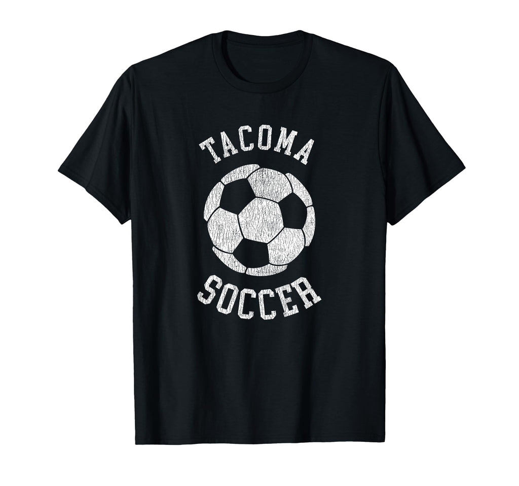 Tacoma Soccer Distressed 90S T-Shirt - Aesthetic Graphic Unisex