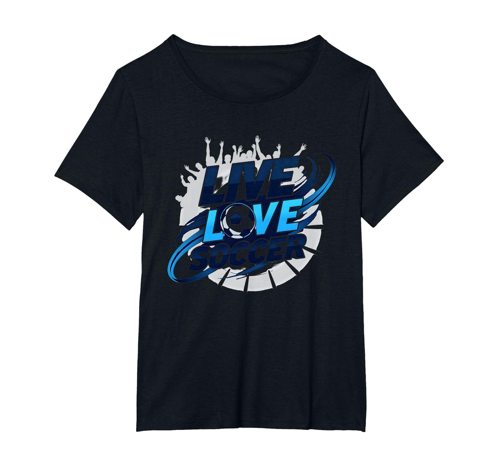 Soccer Mom Live Love Soccer Sweatshirt - Casual Everyday Wear Unisex