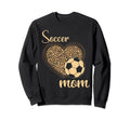 Leopard Soccer Mother Sweatshirt - Unique Graphic Men Women