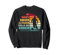 My Favorite Soccer Player Calls Me Sweatshirt - Trendy Graphic Men Women