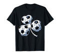 Soccer St Patricks Day Shamrock Green T-Shirt - Custom Art Print Men Women