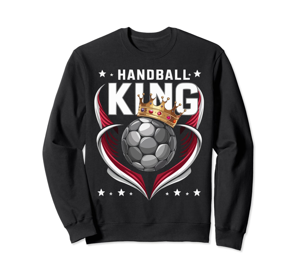 I Love Handball Player Sports Sweatshirt - Fun Novelty Design Men Women