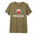 Poland Soccer Jersey Polish Polska T-Shirt - Trendy Graphic for Adults