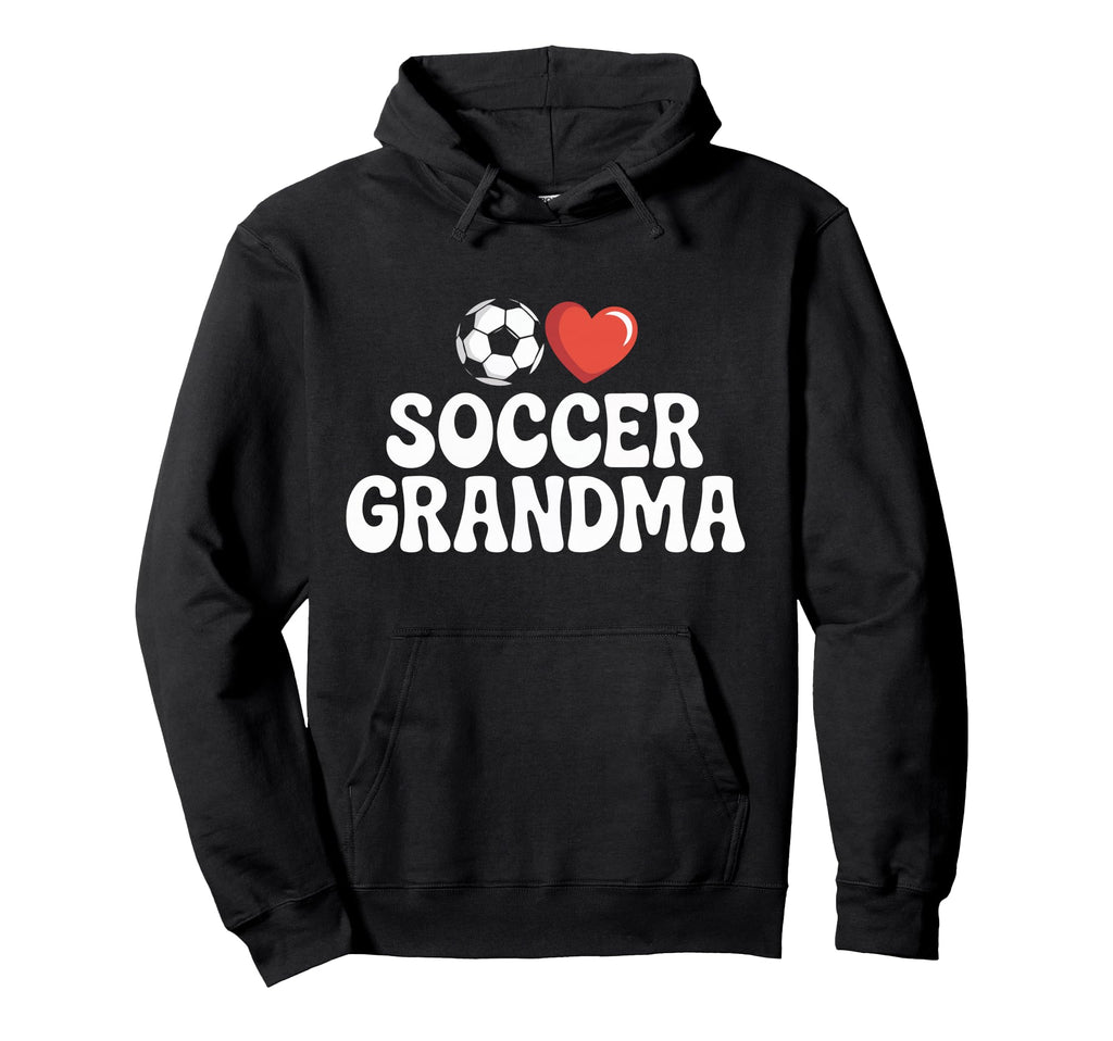 Proud Soccer Grandma Family Sport Hoodie - Casual Everyday Wear for Adults