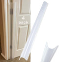 4PCS Baby Proofing Door Finger Pinch Guard Clear Door Jam Shield for Child Safety Finger Pinch Protector Hinge Protectors for Kids