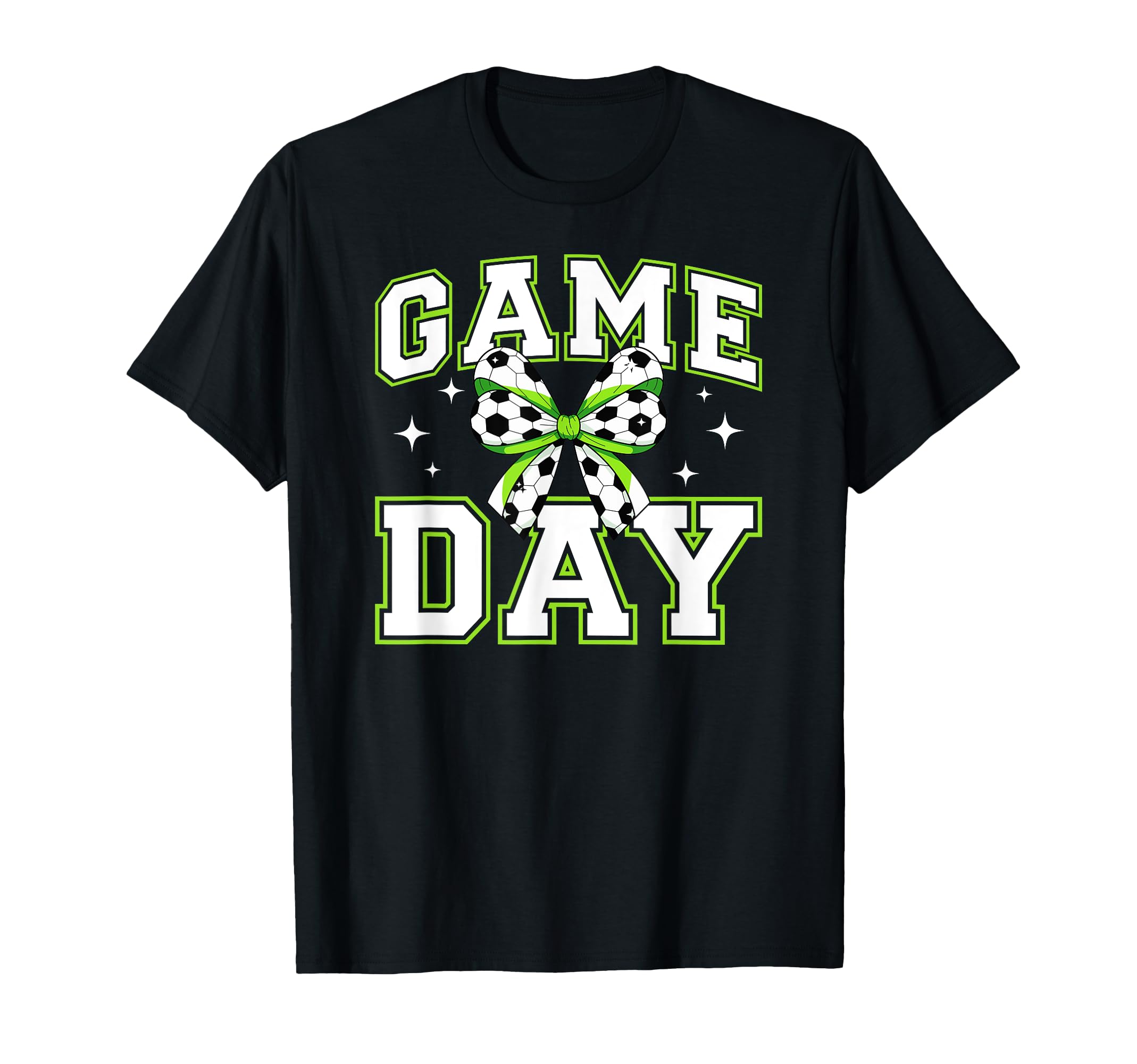 Game Day Coquette Soccer Game Day Soccer T-Shirt - Minimalist Print Unisex