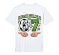 13Th Birthday Teenager 6 7 Funny T-Shirt - Minimalist Print Men Women