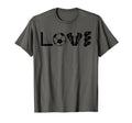 Soccer Love Gift Football Player Teens T-Shirt - Graphic Print Men Women
