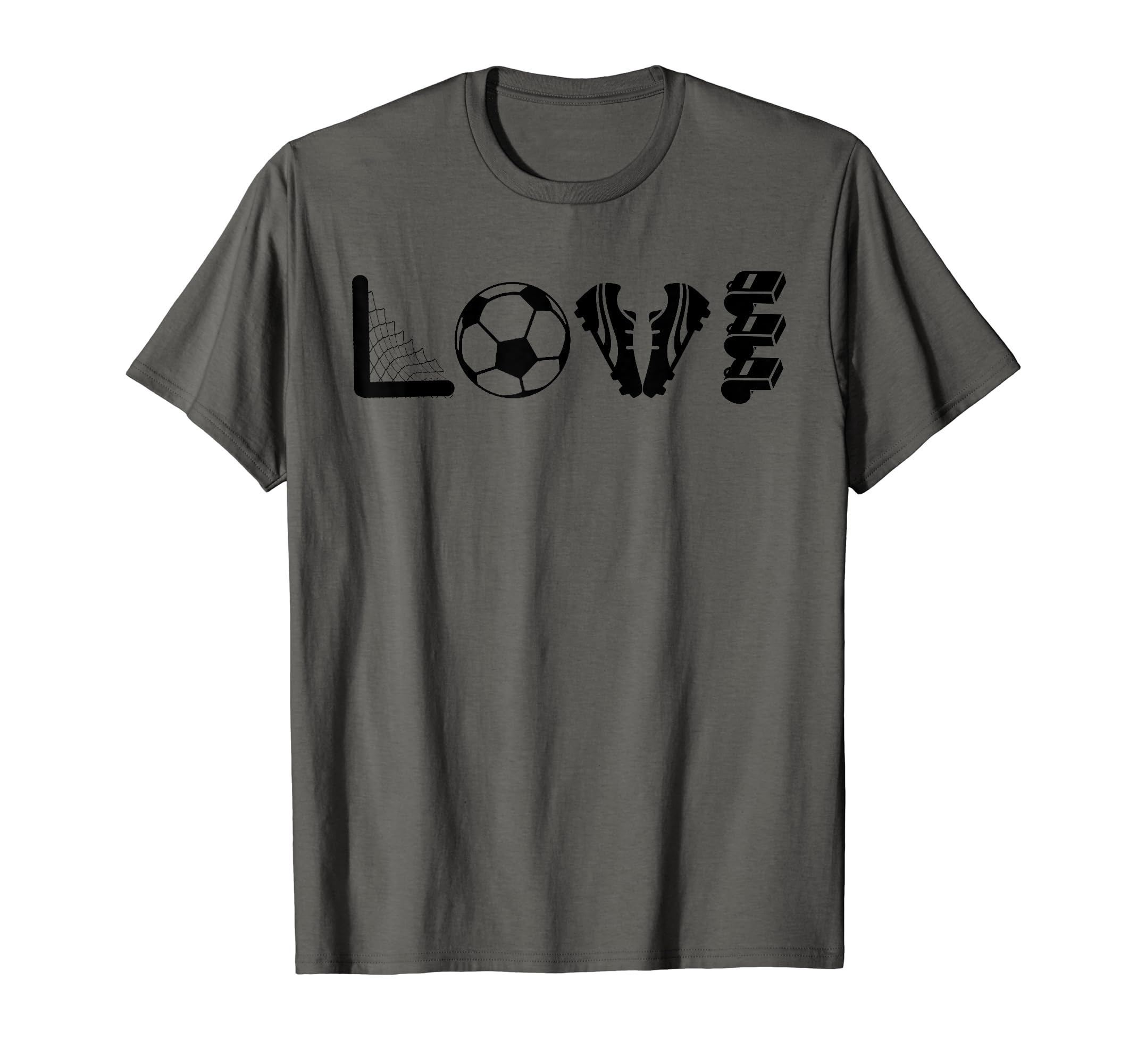 Soccer Love Gift Football Player Teens T-Shirt - Graphic Print Men Women
