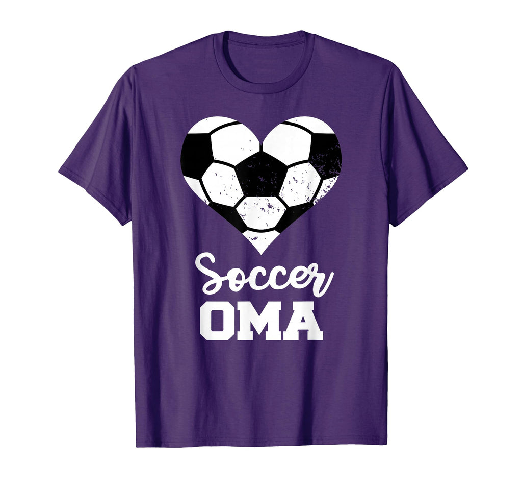 Soccer Oma Funny Soccer Player Oma T-Shirt - Custom Art Print Unisex