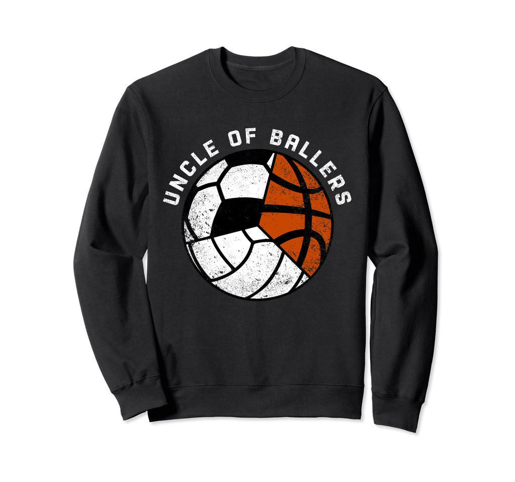 Uncle Ballers Funny Volleyball Sweatshirt - Streetwear Style for Adults