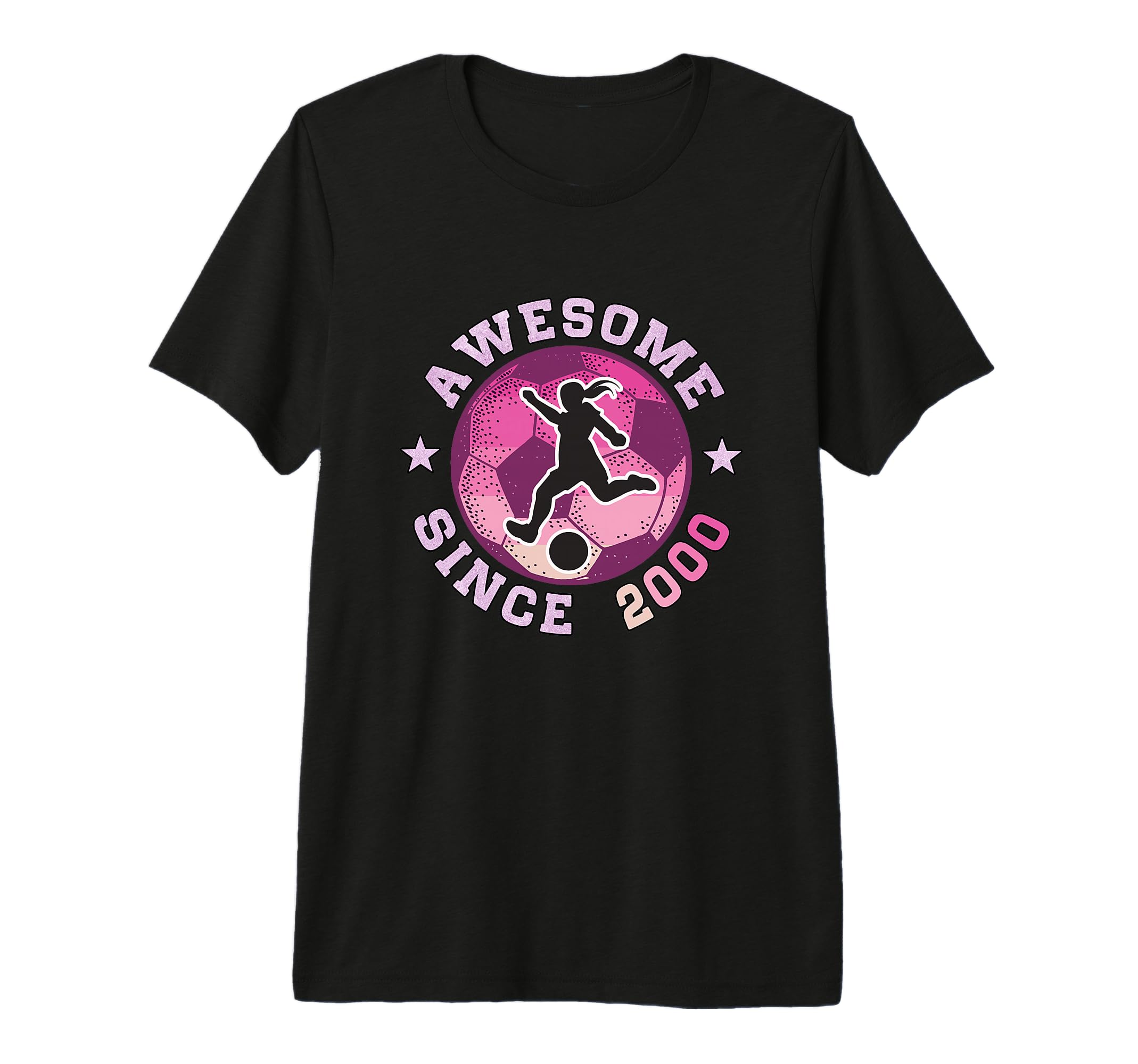 26Th Birthday Soccer Player Awesome Since T-Shirt - Trendy Graphic Unisex