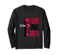 I Love Pull Shots Funny Foos Table Hoodie - Minimalist Print Unisex