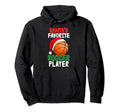 Santas Favorite Soccer Player Funny Soccer Hoodie - Novelty Apparel Unisex