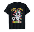 Kawaii Soccer Unicorn Skills T-Shirt - Fun Novelty Design for Adults