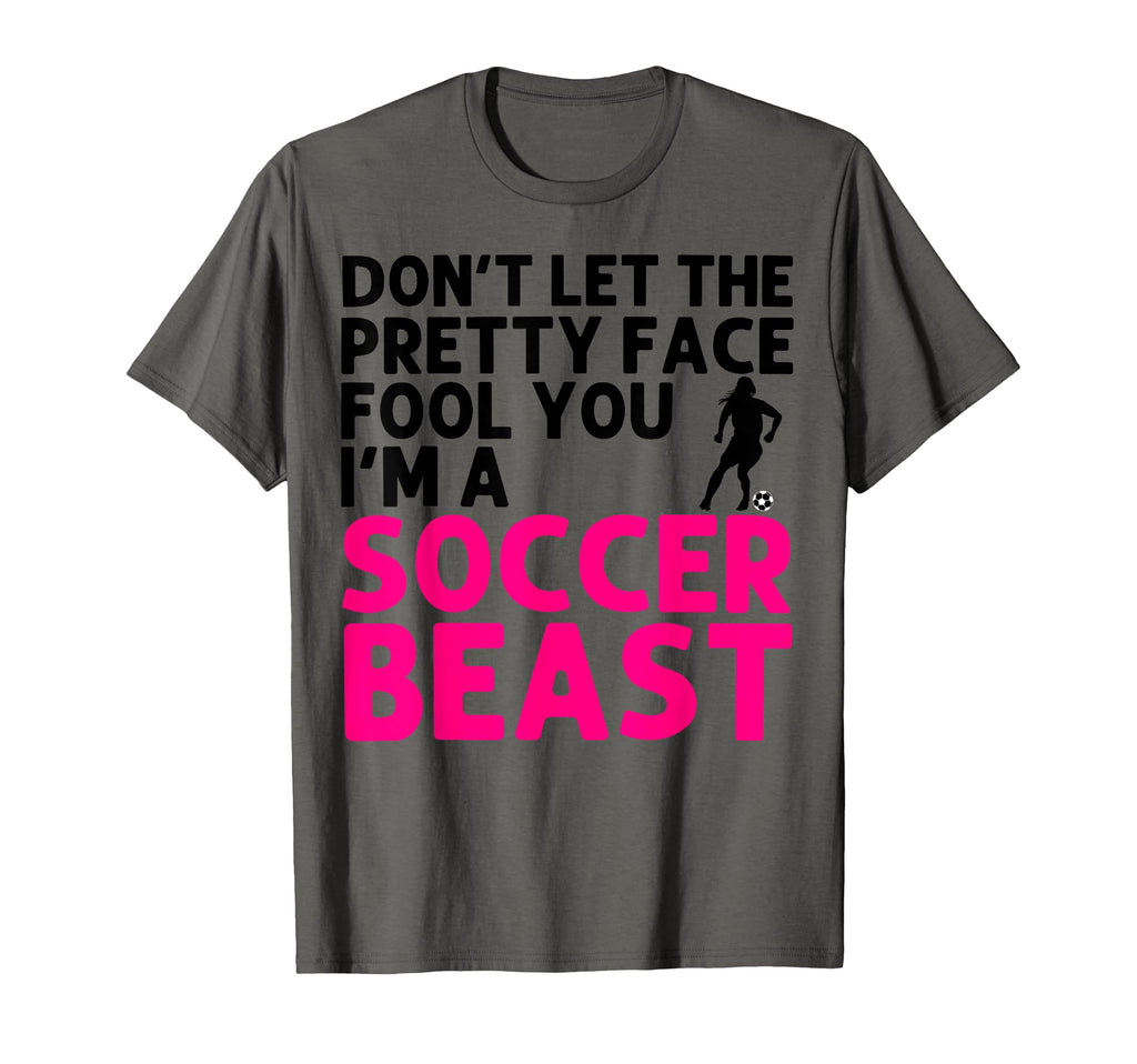 Soccer Art Teen Goalie Soccer Player T-Shirt - Fun Novelty Design Unisex