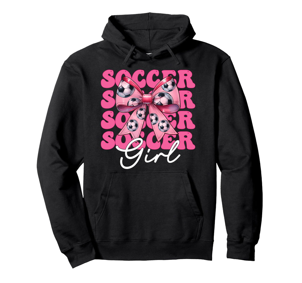Womens Coquette Bow Ribbon Soccer Player T-Shirt - Minimalist Print Unisex