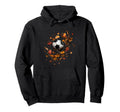 Soccer Autumn Leaves Soccer Player Hoodie - Streetwear Style for Adults