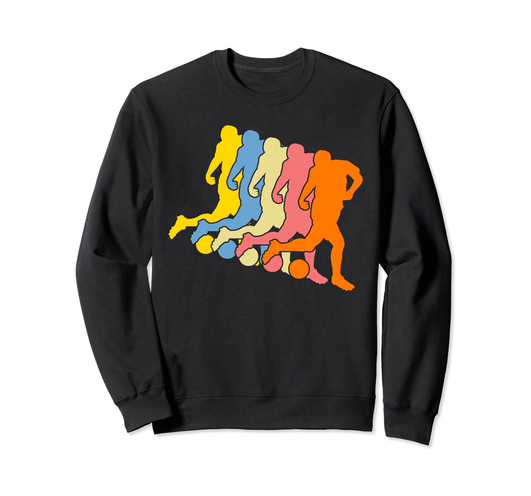 Soccer Soocer Ball Sweatshirt - Graphic Print Unisex