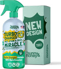 Sunny & Honey Enzyme Carpet Cleaner Spray - 32 Fl Oz, Spring Mint - Pet Urine Remover & Odor Eliminator - Stain Remover