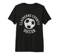 Claiborne County Soccer Distressed T-Shirt - Streetwear Style Men Women