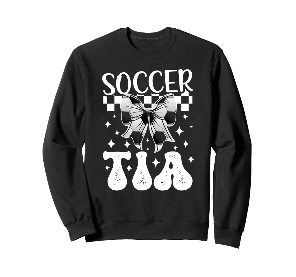 Soccer Tia Coquette Tia Soccer Sweatshirt - Trendy Graphic for Adults