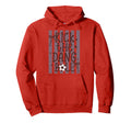 Kick Dang Ball Funny Soccer Game Day Hoodie - Custom Art Print for Adults