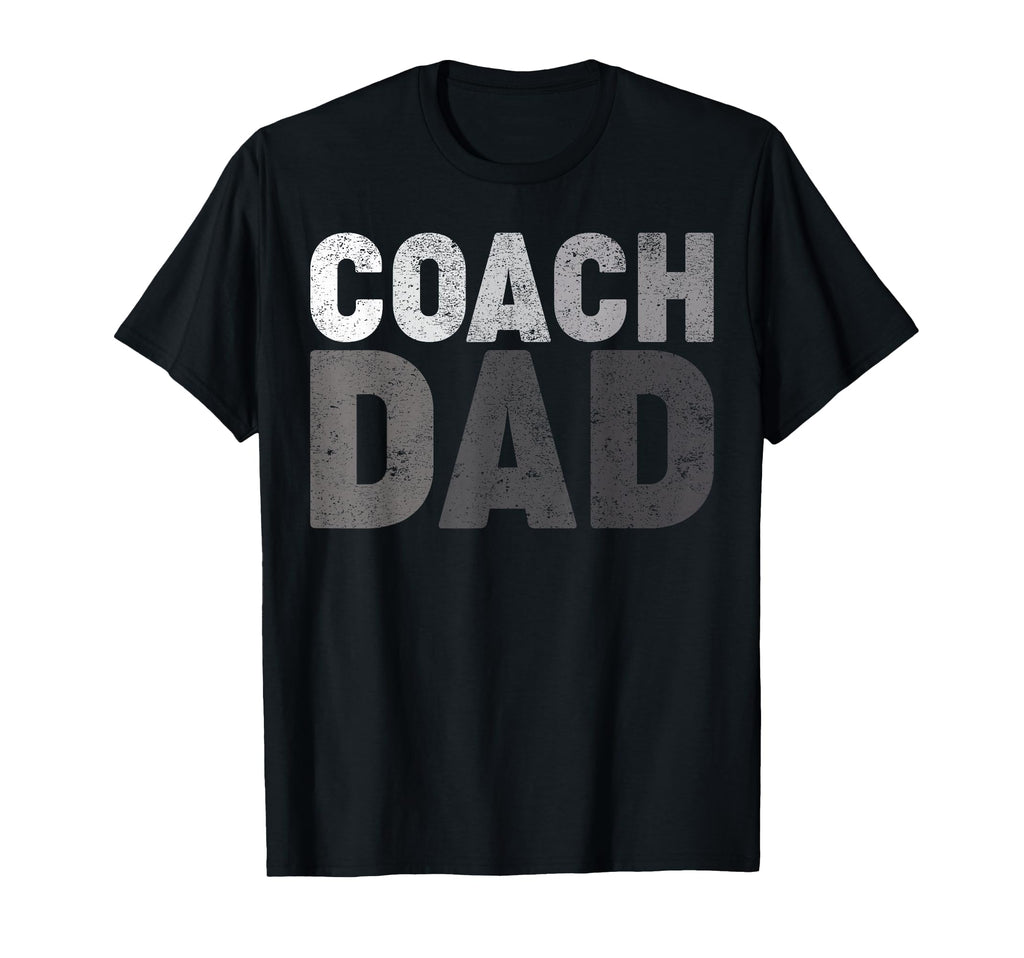 Coach Dad Funny Soccer Football T-Shirt - Aesthetic Graphic for Adults