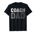 Coach Dad Funny Soccer Football T-Shirt - Aesthetic Graphic for Adults