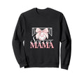 Soccer Mama Bow Soccer Mom Club Sweatshirt - Fun Novelty Design for Adults