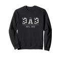 Dad Est 2017 Funny Sports Year Sweatshirt - Novelty Apparel Men Women