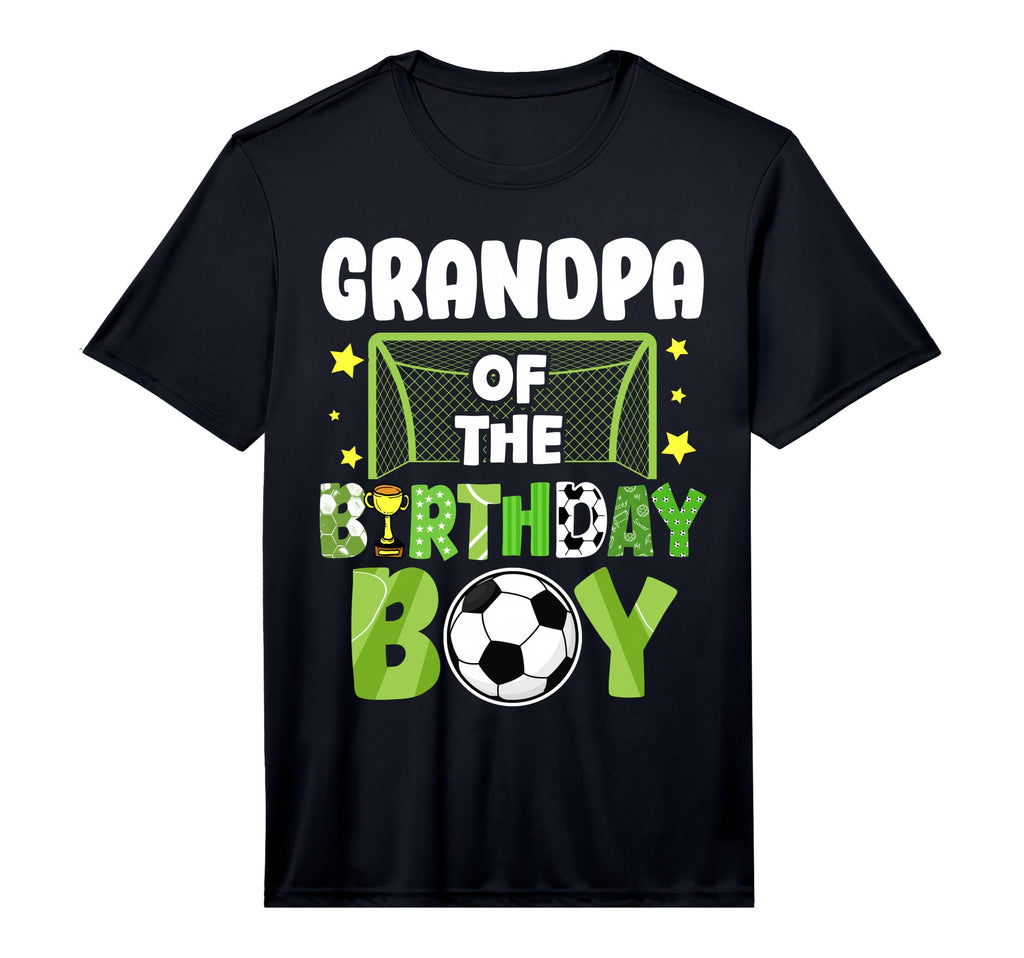 Mens Soccer Grandpa Birthday Party T-Shirt - Fun Novelty Design Men Women