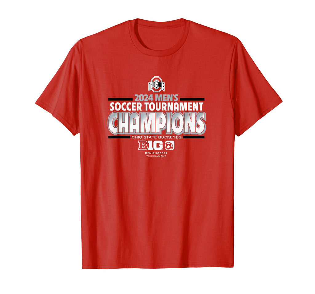Ohio State Buckeyes Big Ten Champs 2024 T-Shirt - Graphic Print Unisex