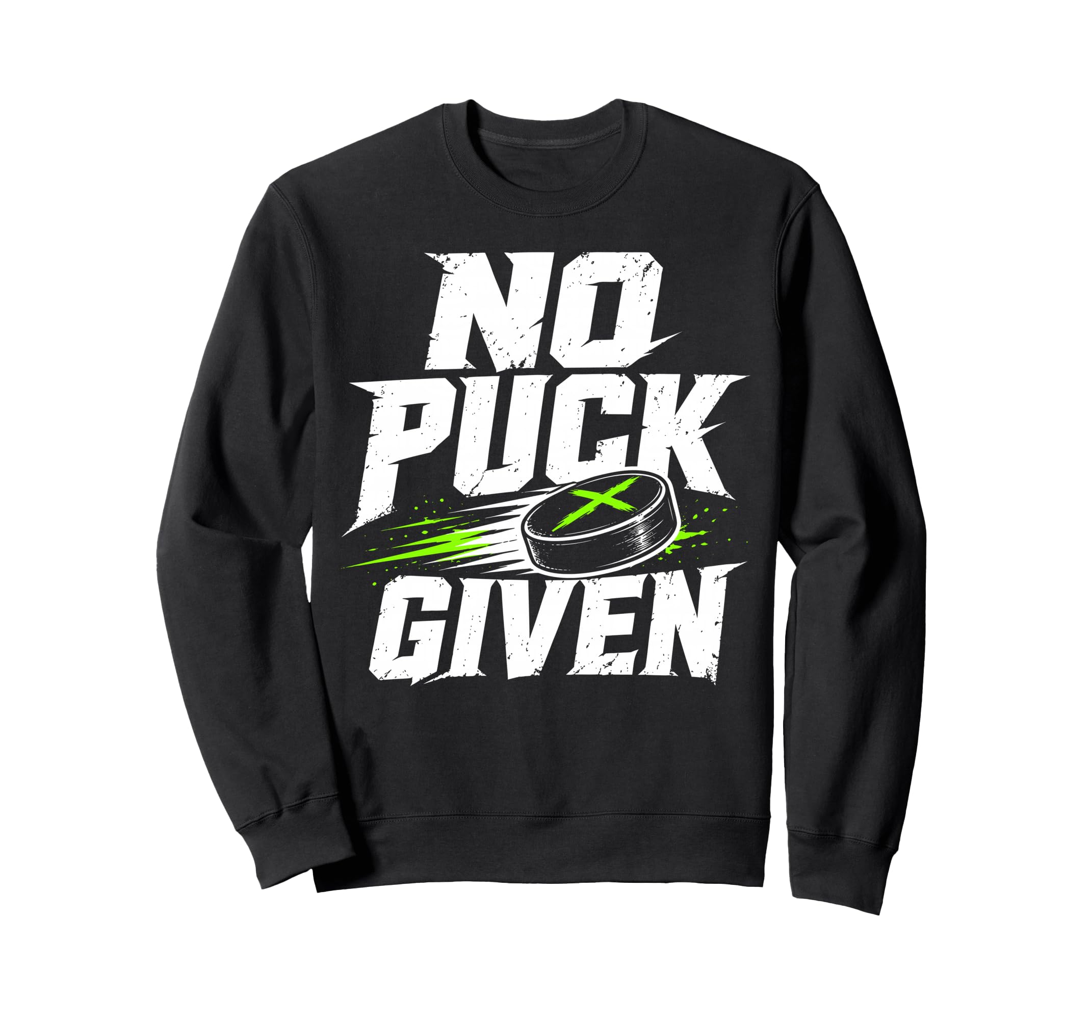Ice Hockey Goalkeeper Funny Goalie Sweatshirt - Fun Novelty Design Unisex