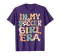 My Soccer Era Groovy Soccer Soccer T-Shirt - Streetwear Style Unisex