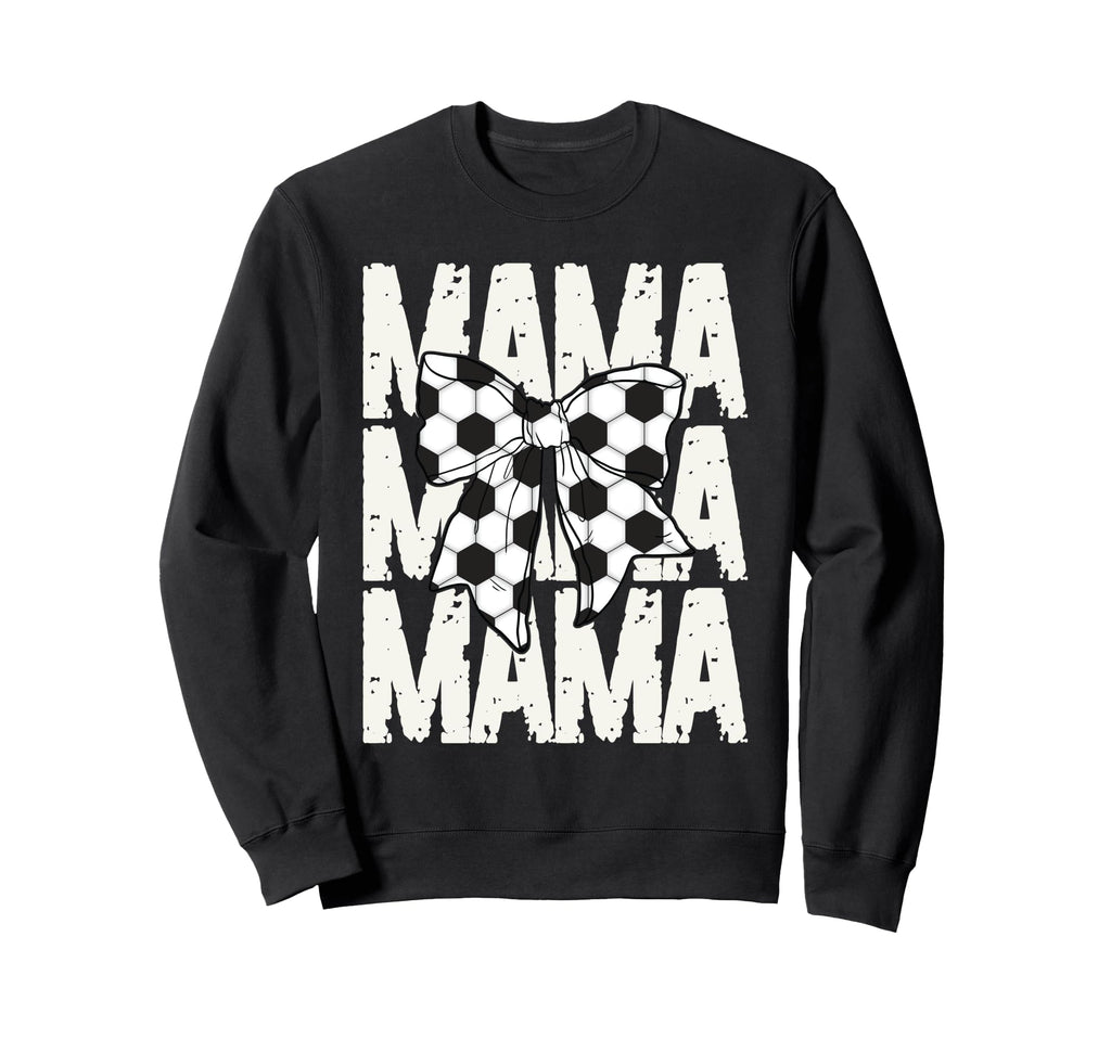 Soccer Mama Coquette Bow Sports Sweatshirt - Aesthetic Graphic Men Women