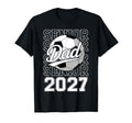 Proud Dad 2027 Senior Graduate Soccer T-Shirt - Trendy Graphic for Adults