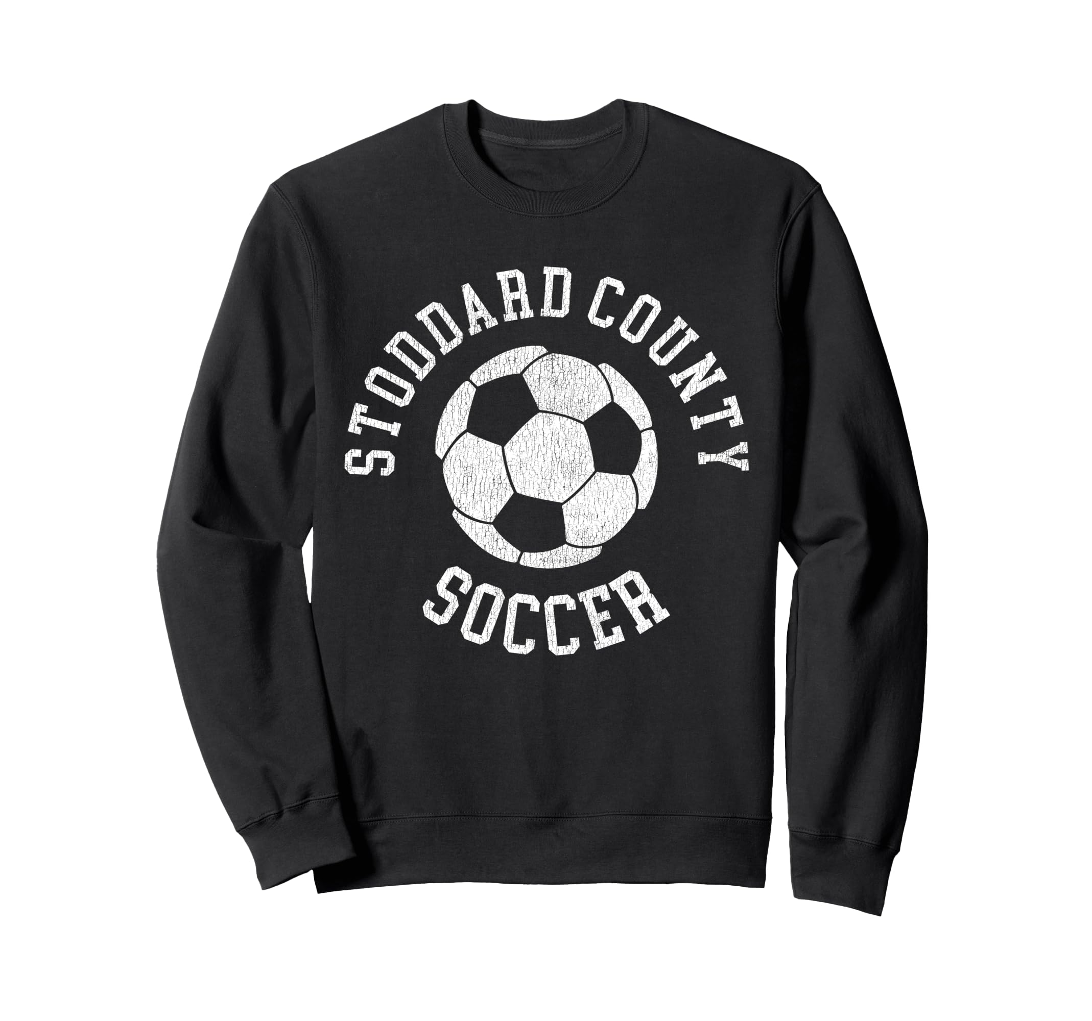 Stoddard County Soccer Distressed Sweatshirt - Aesthetic Graphic Men Women