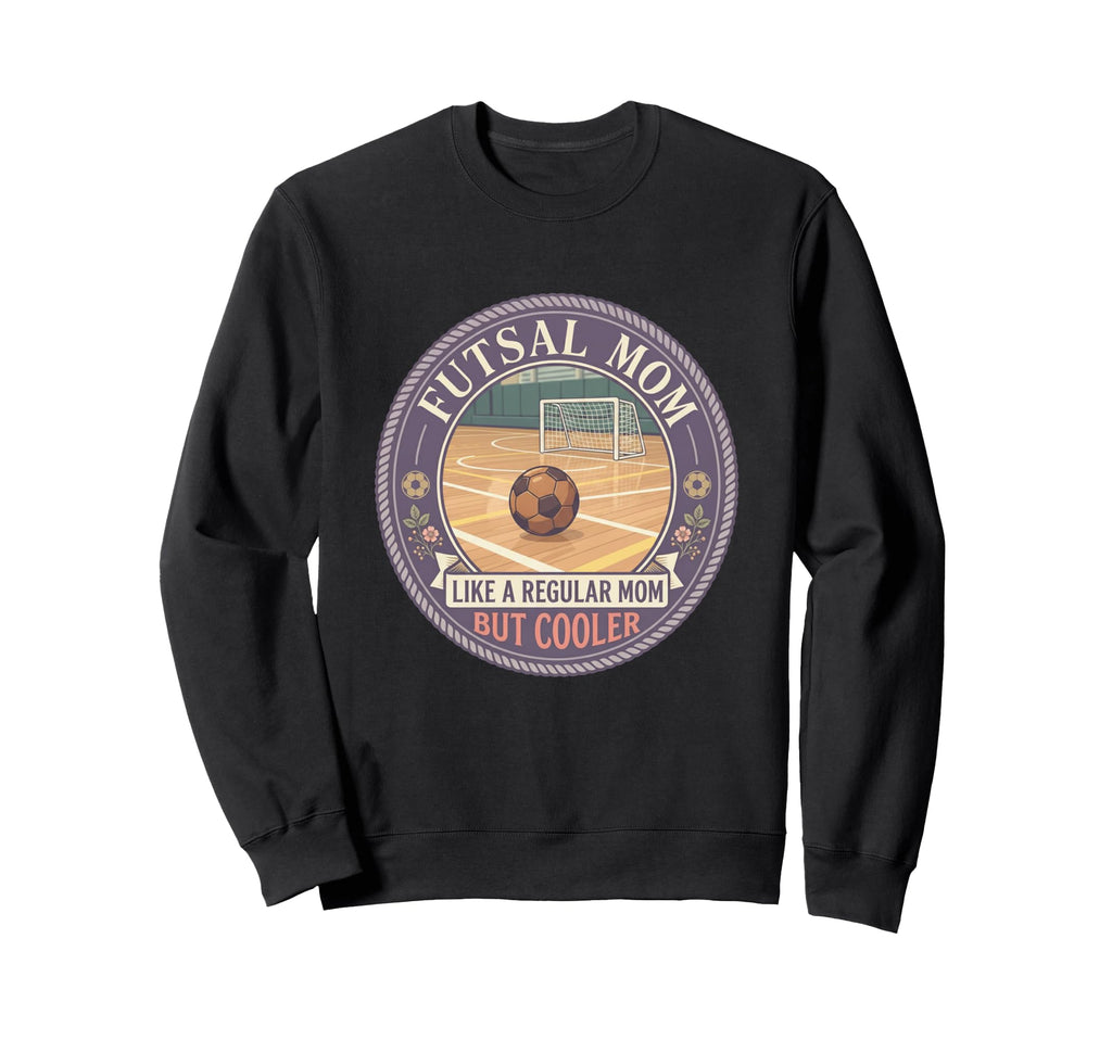 Futsal Mom Like Regular Mom But Sweatshirt - Graphic Print Men Women