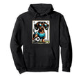 Dachshund Soccer Player Wiener Dog Funny Hoodie - Graphic Print for Adults