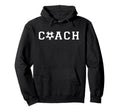Soccer Coach Funny Football Trainer Hoodie - Minimalist Print for Adults