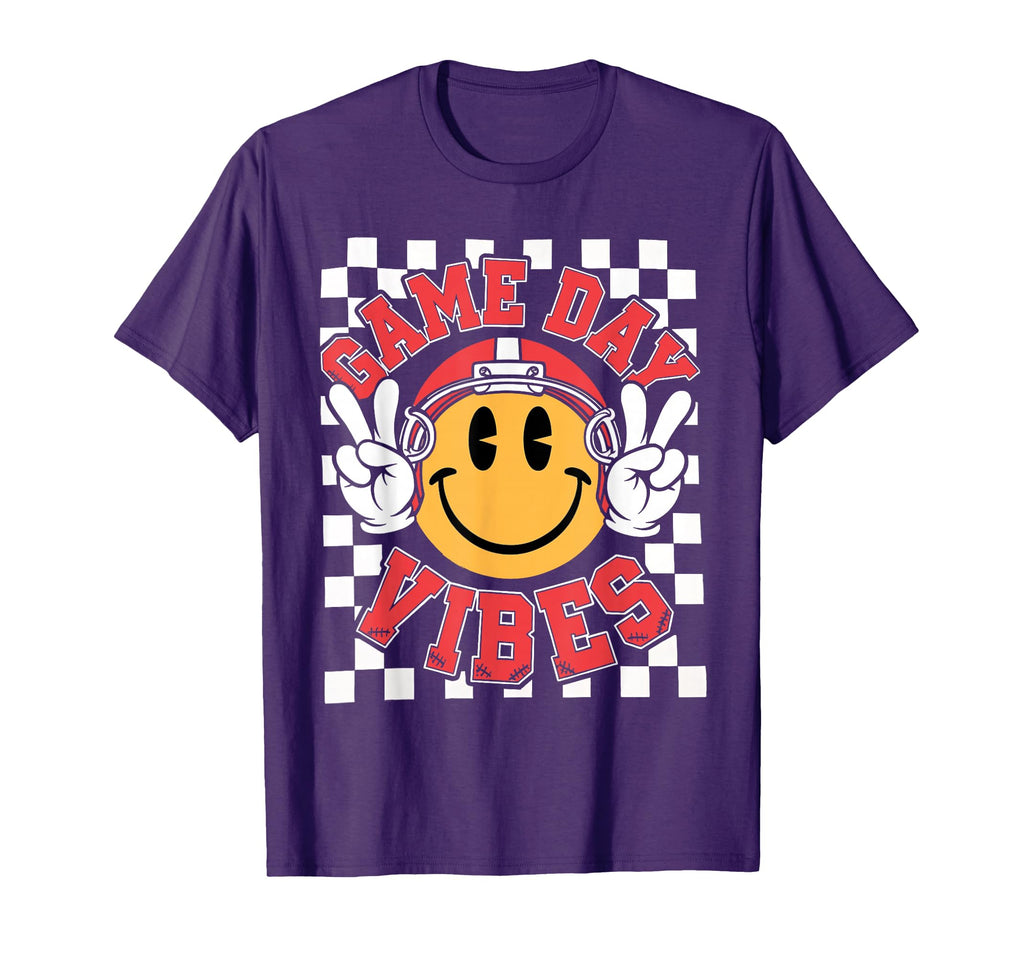 Funny Football Face American Football T-Shirt - Streetwear Style Men Women
