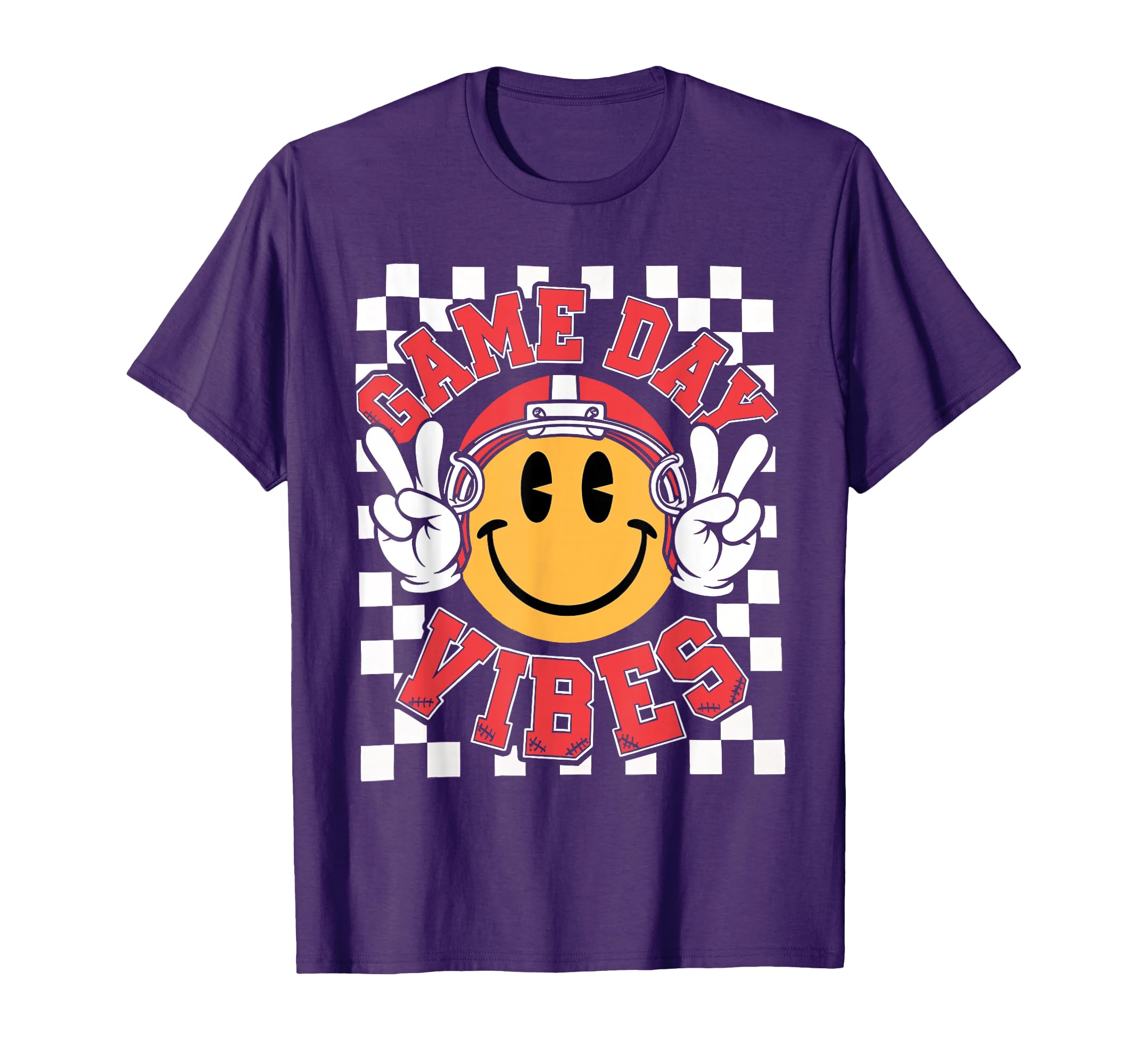Funny Football Face American Football T-Shirt - Streetwear Style Men Women