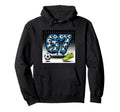 67 Soccer Ball Goalie Net Gloves Hoodie - Fun Novelty Design Men Women