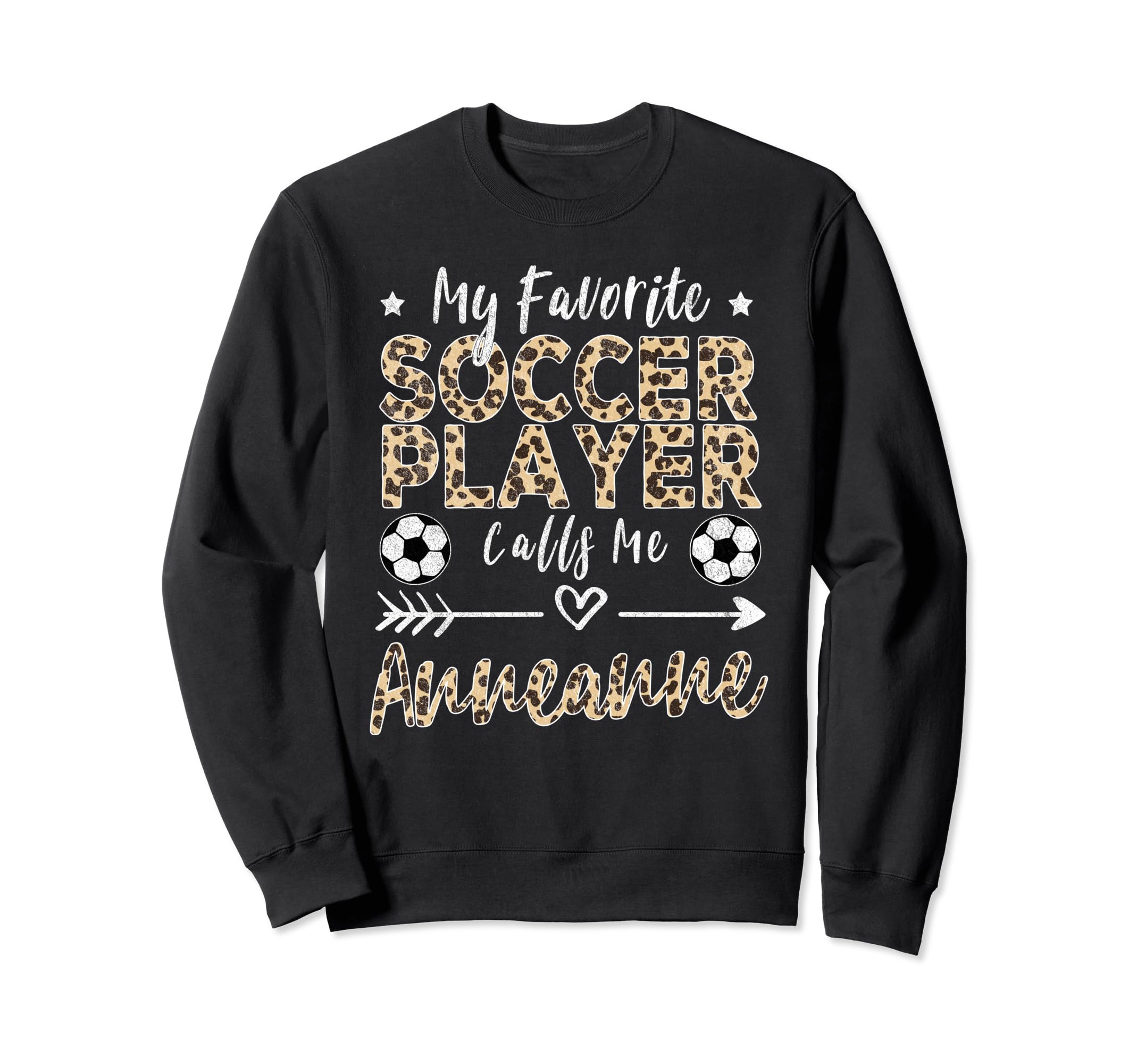 My Favorite Soccer Player Calls Me Sweatshirt - Aesthetic Graphic Unisex