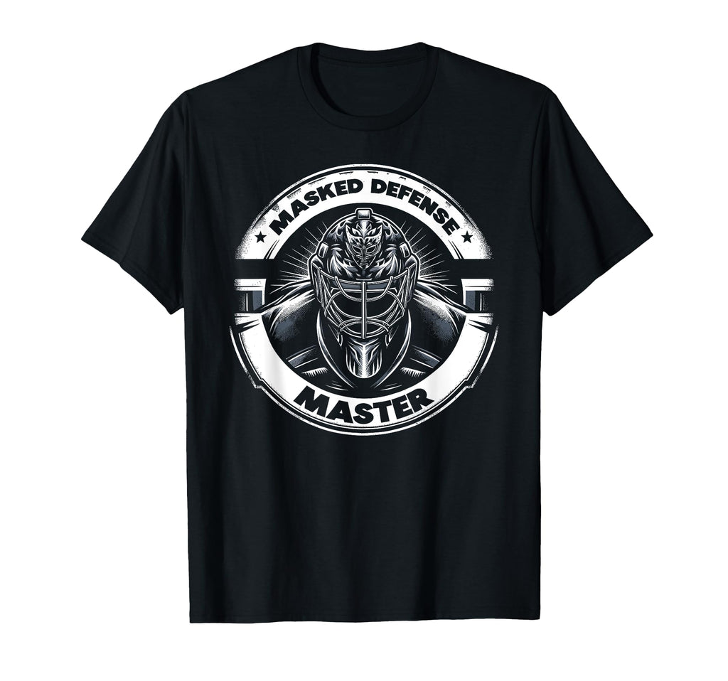 Ice Hockey Goalie Goaltender Keeper T-Shirt - Aesthetic Graphic for Adults