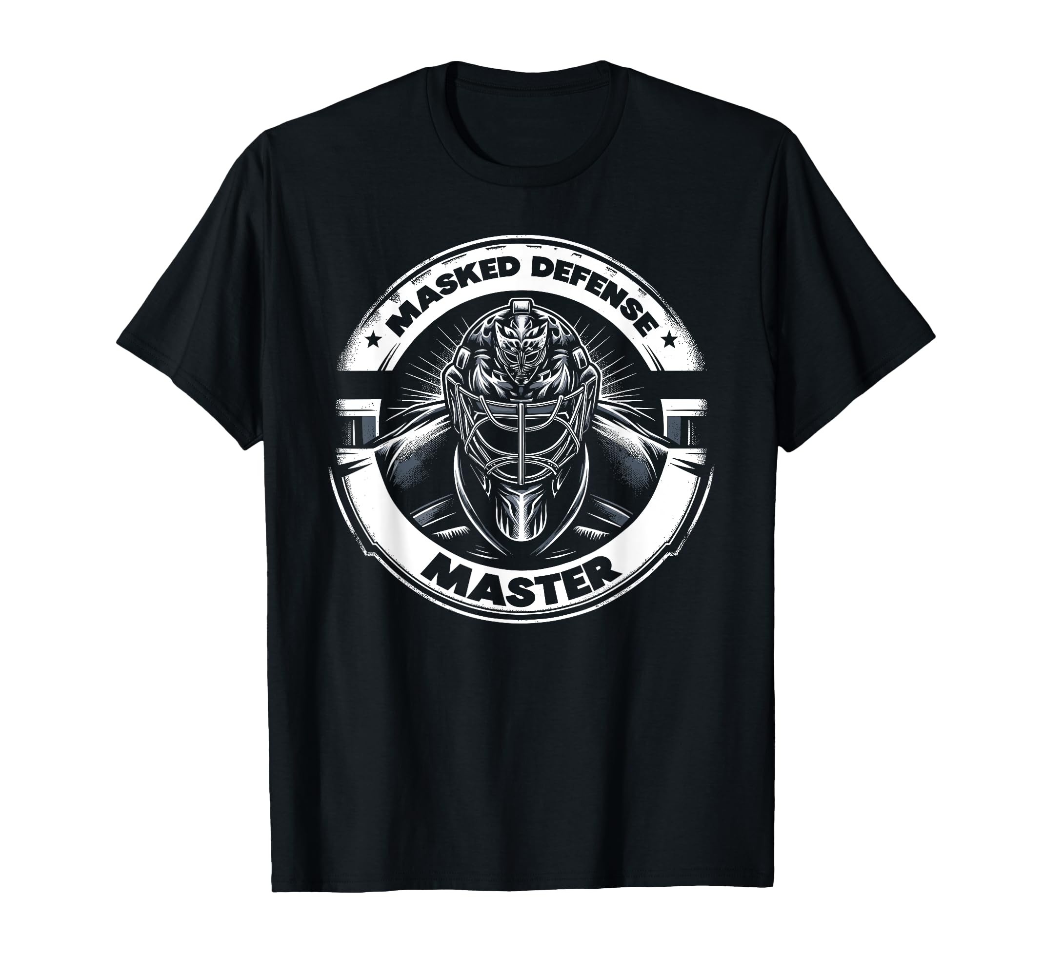 Ice Hockey Goalie Goaltender Keeper T-Shirt - Aesthetic Graphic for Adults